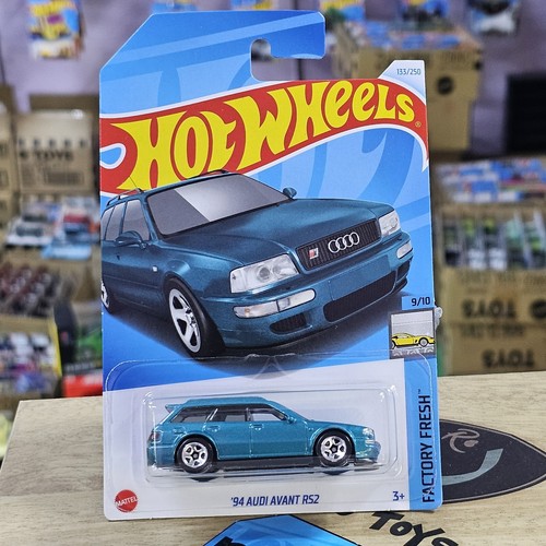 HotWheels ’94 Audi Avant RS2 Hot Wheels '94 Audi Avant RS2 (Silver) 2021 Factory Fresh