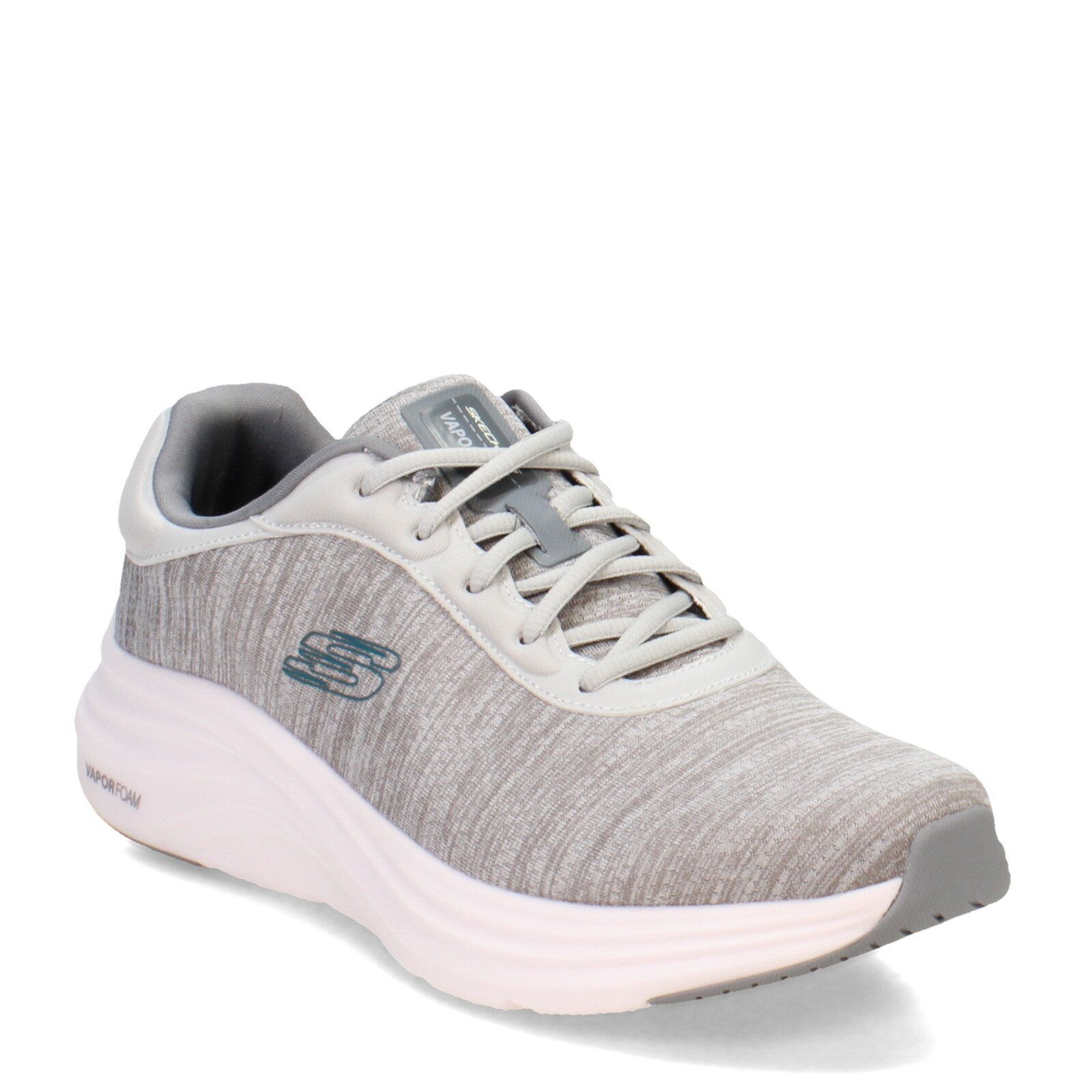 Skechers Sport Vapor Gray Shoes Men Memory Foam Soft Mesh