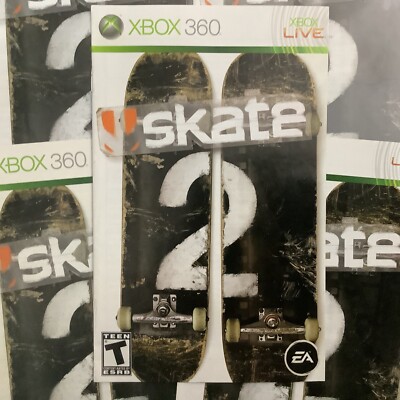 Skate 2 Microsoft Xbox 360 Instruction Manual Only