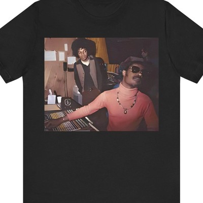 Stevie Wonder & MJ GOAT Studio Photo, Rare Vintage Stevie Photo, Songs Key Of
