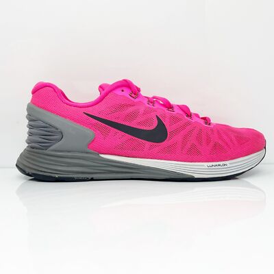 

Nike Womens Lunarglide 6 654434-600 Розовые кроссовки для бега, размер 10, Розовый, Lunarglide 6