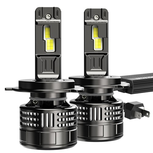 Bevinsee H4 LED Headlight Bulbs High/Low Beam Fog Light 150W 40000LM High Power