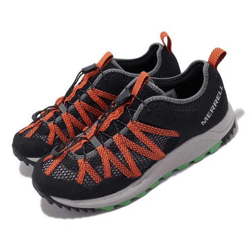 

Merrell Wildwood Aerosport Black Orange Men Trail Outdoor Water Shoes J067675, Черный, Wildwood Aerosport