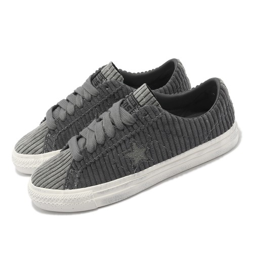 

Converse One Star Pro Corduroy темно-серые мужские унисекс повседневный образ жизни A04973C, Grey, One Star Pro