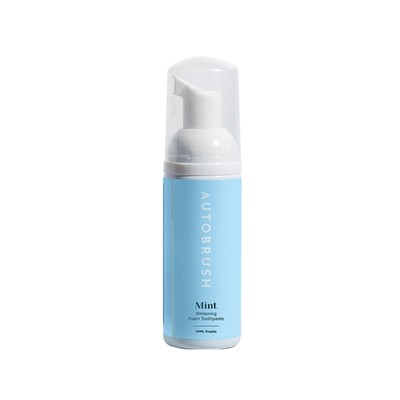 AutoBrush Original Mint Flavor Fluoride-Free Foaming Toothpaste for Adults Wh...
