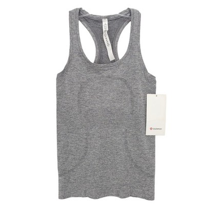 NWT LULULEMON Swiftly Tech Racerback 2.0 Hip Length Tank Top Slate Gray Size 2