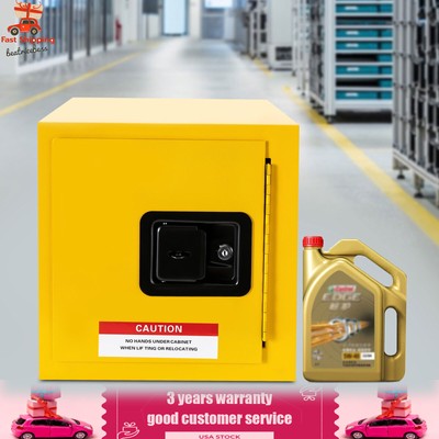2 Gal Flammable Safety Chemical Liquid Storage Cabinet Explosion-Proof Cabinet