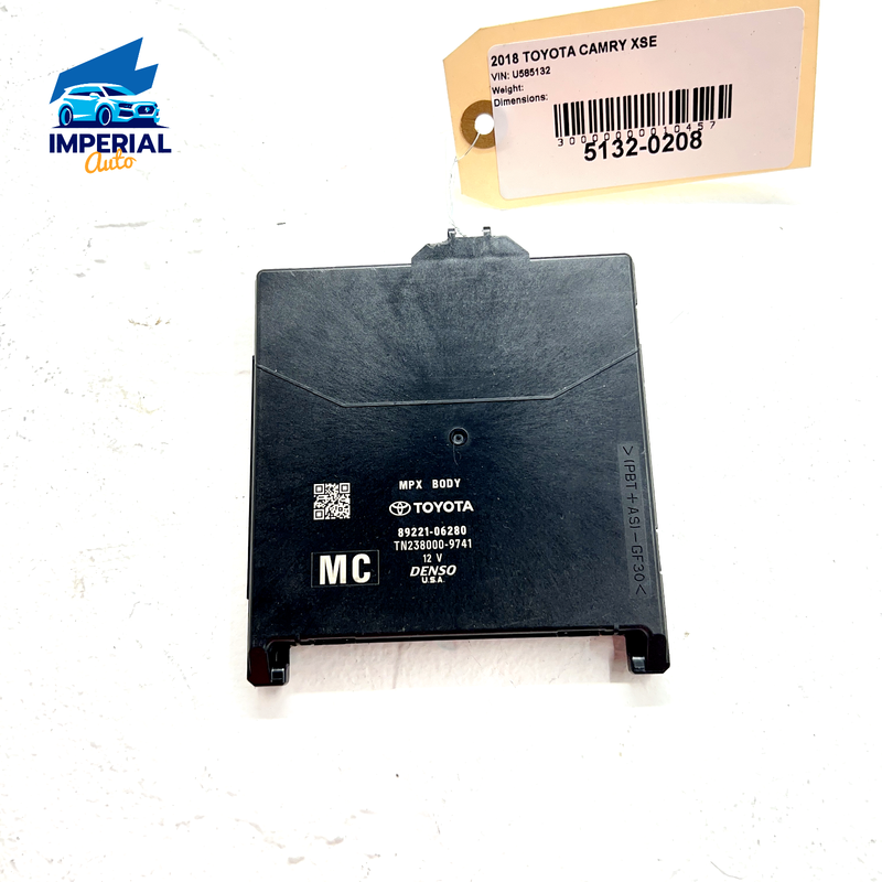 Used 2018 - 2019 Toyota Camry XSE 2.5L Multiplex Network Body Control Module Unit OEM