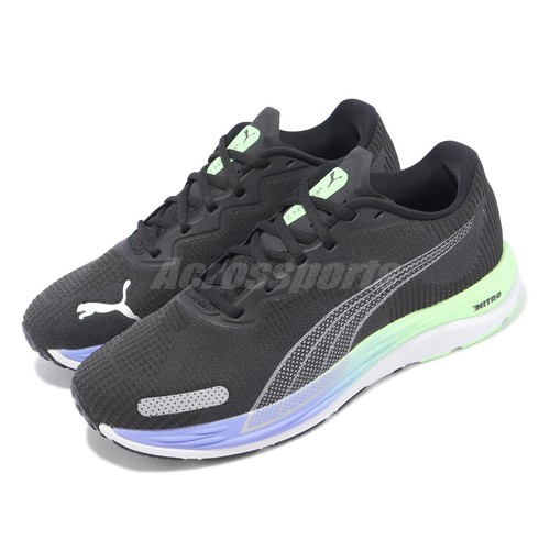 

Мужские кроссовки Puma Velocity Nitro 2 Fade Black Elektro Purple 378526-01, Черный, Velocity Nitro 2 Fade