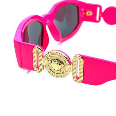Pre-owned Versace New,  Sunglasses Mod.4361 5318/87 Authentic In Pink