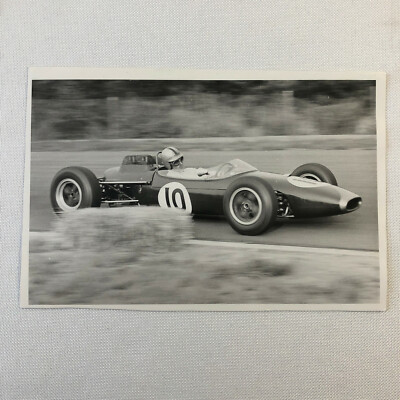 Vintage Denny Hulme McLaren Racing Photo Photograph Print