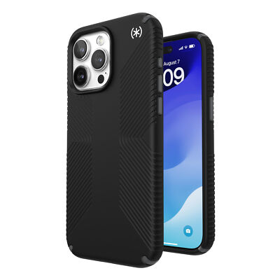 Speck Apple iPhone 15 Pro Max Presidio 2 Grip Case with MagSafe - Black