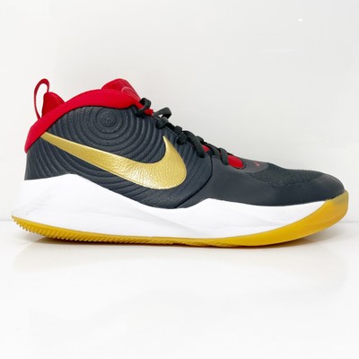 

Nike Boys Team Hustle D9 AQ4224-011 Серые баскетбольные кроссовки, размер 7 лет, Серый, Team Hustle D9