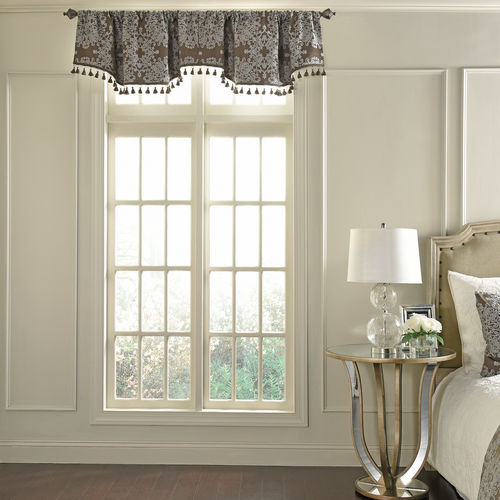 Beautyrest 48 X 18 Short Valance Small Window Curtains Bathroom