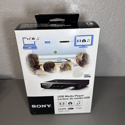 Sony SMP-U10 USB Media Player New Open Box Video Photo Music