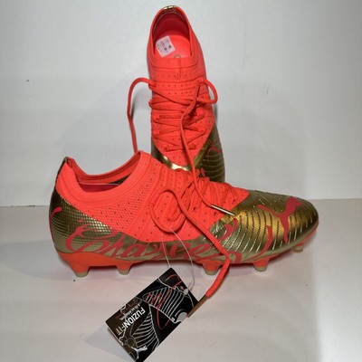 Puma Future Z 2.4 Neymar JR FG/AG Dream Chaser Orange Gold 107105-01 NWOB