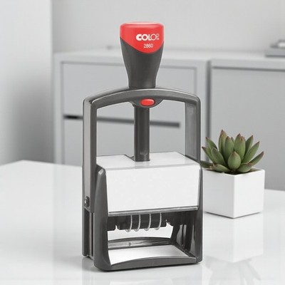 COLOP Datumstempel || 6-zeilig / Classic 2860 - 68x49mm || NEU in OVP