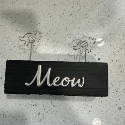 Meow Cat Picture Holder