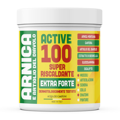 Arnica e Artiglio Active 100 Super Riscaldante 600ml ACQUA DEI CAMPIONI