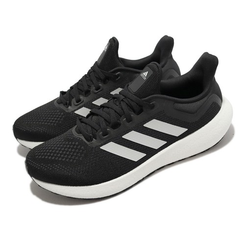 

adidas Pureboost Jet Black White Мужские кроссовки для бега Спортивная обувь GW8588, Черный, Pureboost Jet