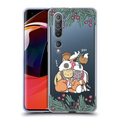 HEAD CASE DESIGNS CHRISTMAS PETS SOFT GEL CASE FOR XIAOMI PHONES