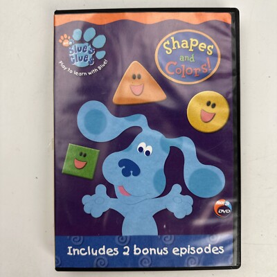Blue's Clues: Shapes and Colors! (DVD, 2003)