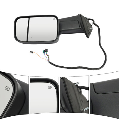 Passenger Side For 2019 2020 2021 Ram 2500 3500 Towing Mirror Rearview Mirror