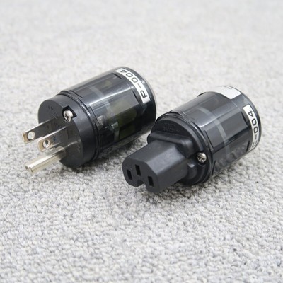 Oyaide C-004 IEC Connectors P-004 Power Plugs 2set 125V/15A specification PSE