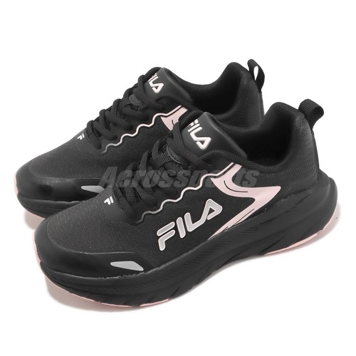 

Fila Летающая тарелка Черные розовые женские кроссовки для бега по шоссе, Черный, Flying Saucer