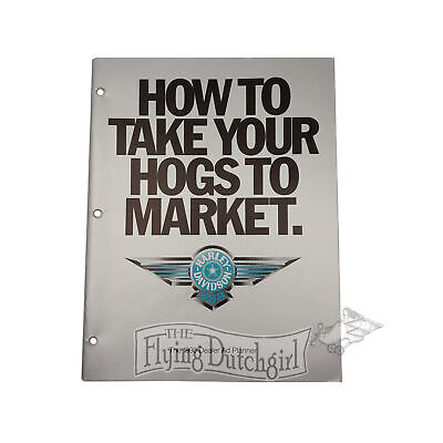 Vintage Original 1990 Harley-Davidson ''Dealer Ad Planner'' Catalog