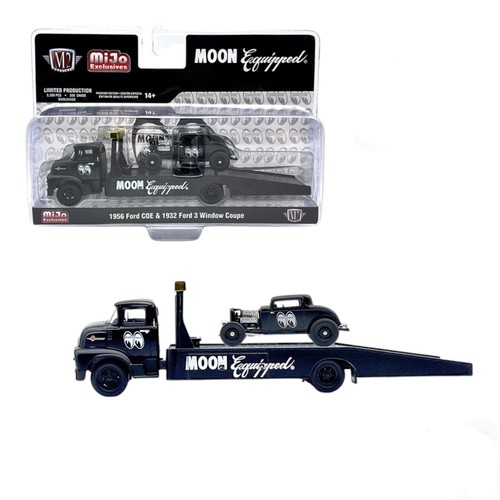 M2  1956 フォード COE & 1932 フォード・チューダーセダン M2 Machines 1:64 Auto-Haulers 1956 Ford COE & 1932 Ford 3