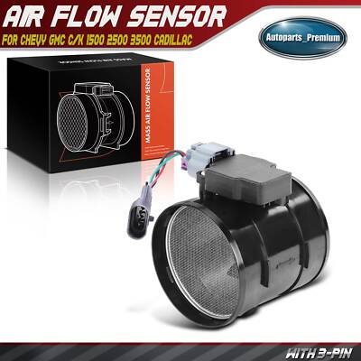 Mass Air Flow Sensor for Chevrolet GMC C/K 1500 2500 3500 Tahoe Yukon Cadillac