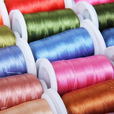 Threadart 63 Spool Brother Colors Polyester Embroidery Machine Thread 500M 40WT