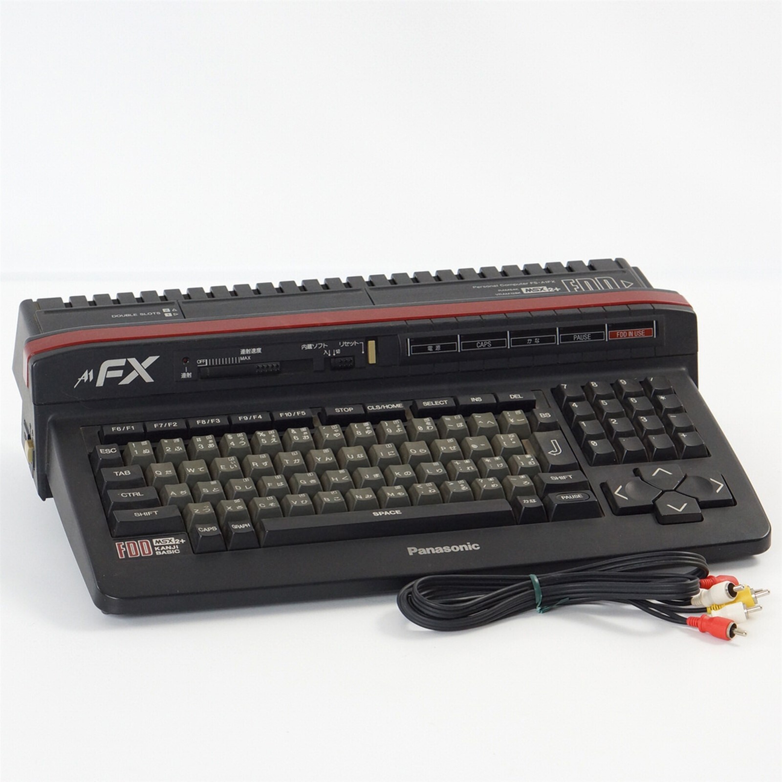 PCケーブル・コネクタ Panasonic FS-A1WSX MSX2+ FS-A1FX Personal Computer Panasonic Tested -New rubber