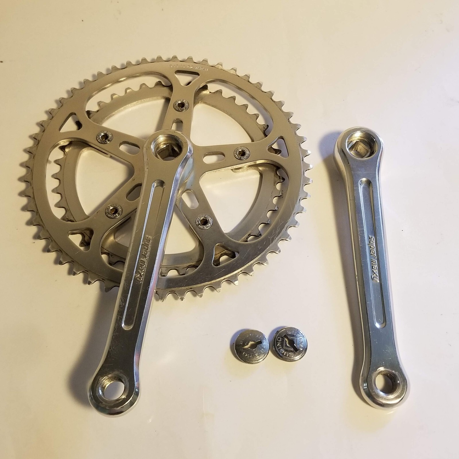Pédalier Sugino Mighty 350 X - Compatible Campagnolo, Shimano, Mavic (occasion)