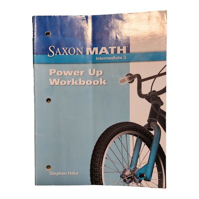 Saxon Math Power Up Workbook  Intermediate 3  Paperback By Stephen Hake 