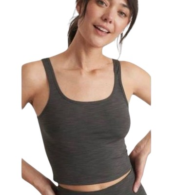 Marine Layer Gray Scoop Neck Activewear Tank Womens Size XL