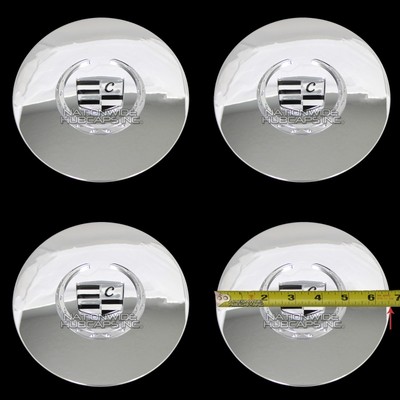 4 Eldorado Deville DTS Chrome Wheel Center Hub Caps 5 Lug Bolt Rim Cover Hubs KC