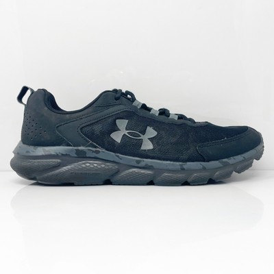 

Under Armour Mens Charged Assert 9 3025944 Черные кроссовки для бега Размер 12, Черный, Charged Assert 9