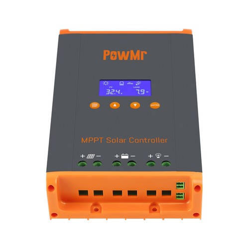 60A MPPT Solar Charge Controller 12V 24V 36V 48V Battery 160VDC Parallel 12 Unit