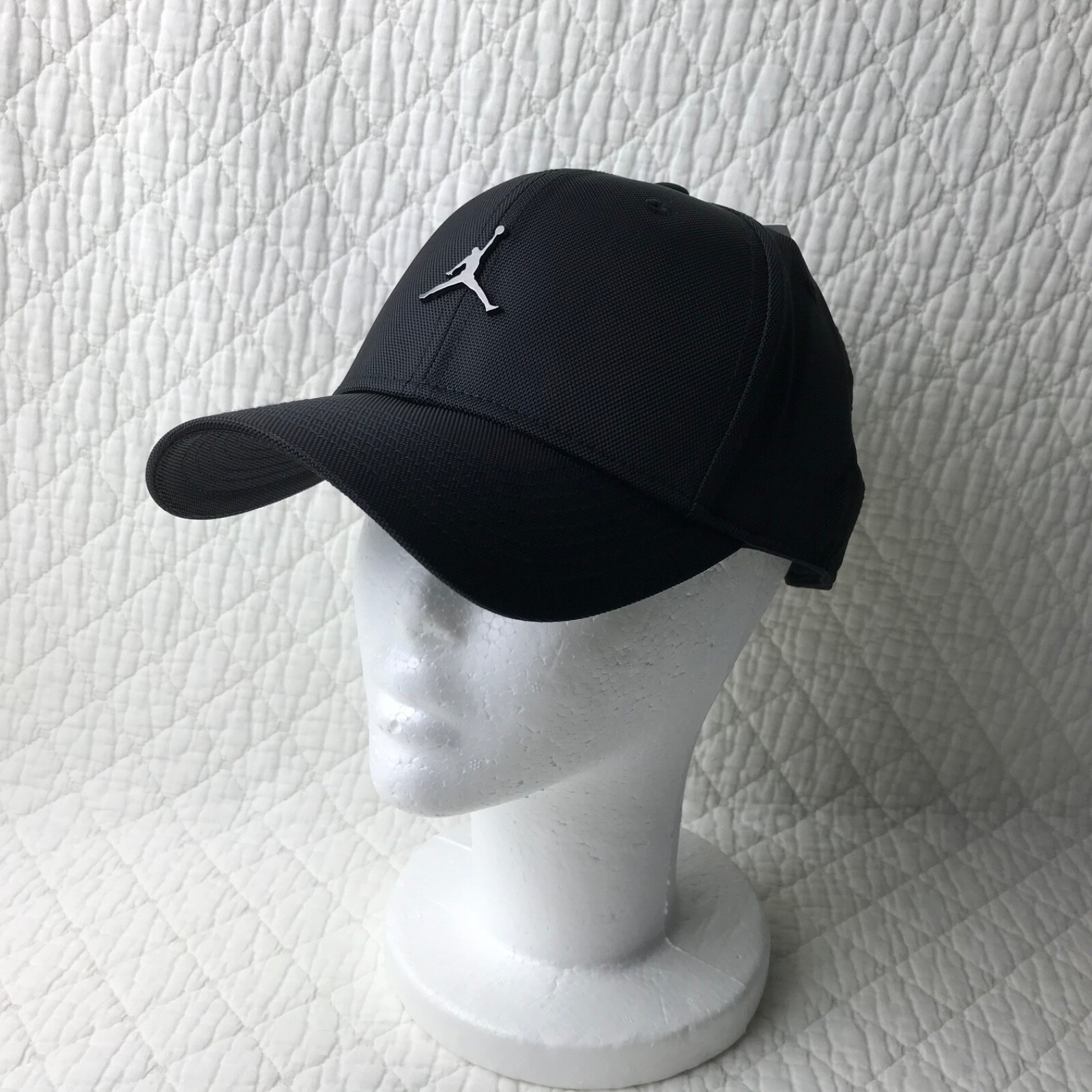 Nike Air Jordan Strapback Hat Adult Unisex 1 SZ Metal Jumpman