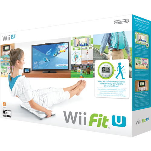 Wii Fit U + Fit Meter + Wii Balance Board