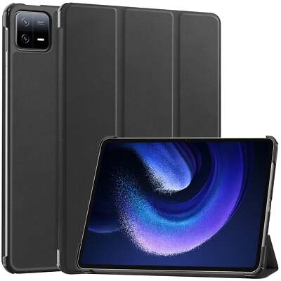 Hülle für Xiaomi Pad 6 / Pad 6 Pro Bizon Case Cover Futeral Tasche Etui Schwarz