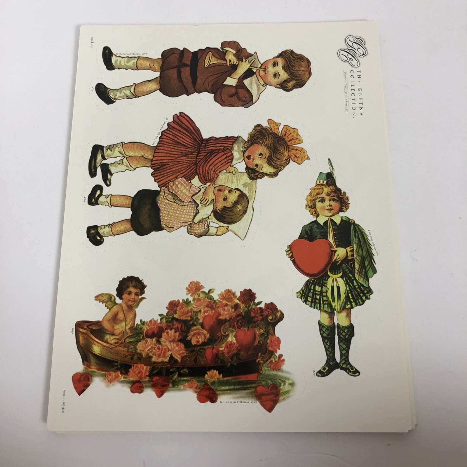 The Gretna Collection Paper Doll Victorian Vintage Style 30 Pages Over 100 Dolls