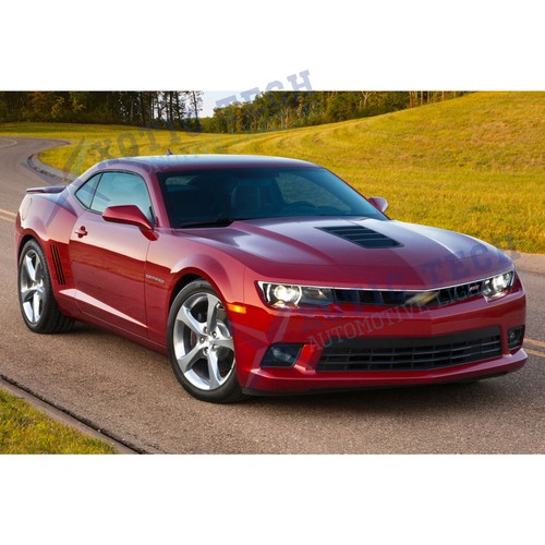 Gloss Black Door Side Lower Skirt Decal Accessories For Chevrolet Camaro 2010-15