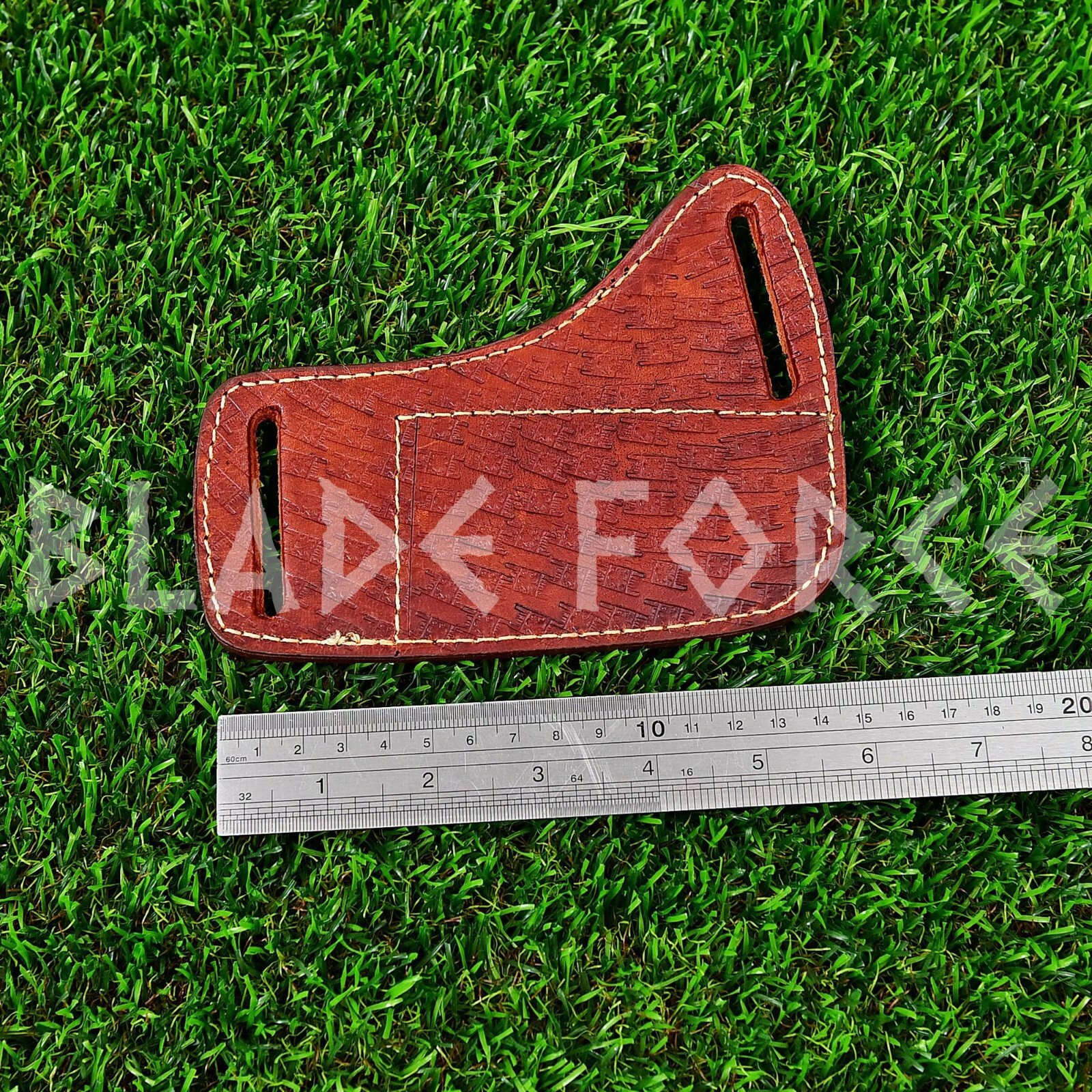 HAND MADE UNIVERSAL PURE LEATHER SHEATH FOR FIXED BLADE FOLDING KNIFE WK-118