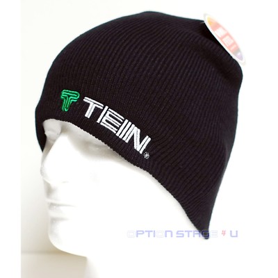 TEIN Official Original Black JDM TEIN Logo Beanie Knit Hat Unisex Large