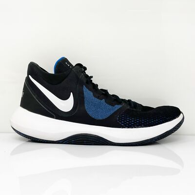 

Nike Mens Air Precision II AA7069-004 Черные баскетбольные кроссовки Размер 10,5, Черный, Air Precision II