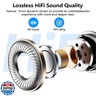 kurdene Wireless Earbuds Bluetooth 5.3 in Ear Buds Light Weight Headphones,Deep Bass Sound,Built in Mics Headset,Clear Calls Earphones for Sports Workout