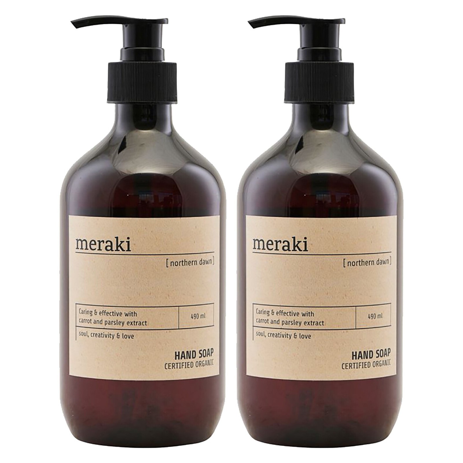 2 x MERAKI Handseife Northern Dawn 490 ml Flüssigseife Seifenspender NEU - Bild 2 von 2